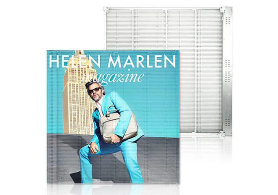 Schermo LED trasparente P3.91-7.82mm 500x1000mm 6000cd/m2