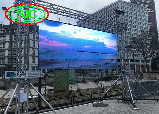 Prezzo buono Esposizione di LED locativa all'aperto del Governo P3.91 500x500mm di colore pieno in linea