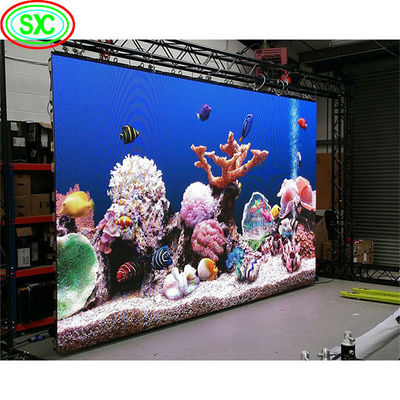 SMD2121 P3 Standard Die-Cast Aluminum Cabinet Indoor Full Color Display con garanzia di tre anni