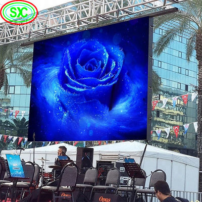 SMD2121 P3 Standard Die-Cast Aluminum Cabinet Indoor Full Color Display con garanzia di tre anni