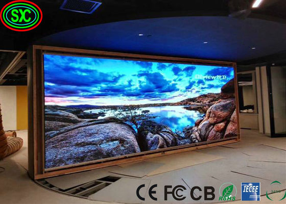 P4 di alta qualità all' interno Display a LED a colori per video per sala riunioni Studio della chiesa