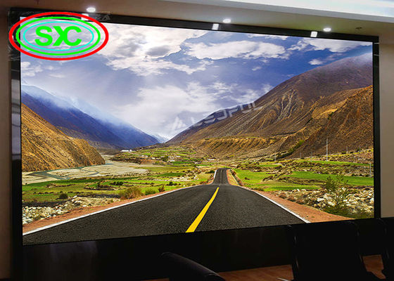 Schermo di alluminio stampato schermo a LED HD schermo 2mm pixel Pitch umidità prova materiale di alluminio sistema NOVA