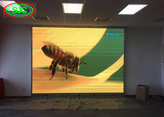 Schermo di alluminio stampato schermo a LED HD schermo 2mm pixel Pitch umidità prova materiale di alluminio sistema NOVA