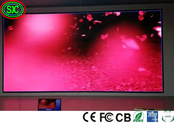 Gli schermi LED ad alta risoluzione per la pubblicità interna utilizzano lampade Epistar e IC MBI 5124
