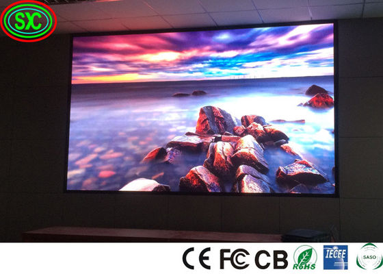 Display pubblicitario a LED interno ad alta risoluzione a colori completi 256 X128mm SMD2727