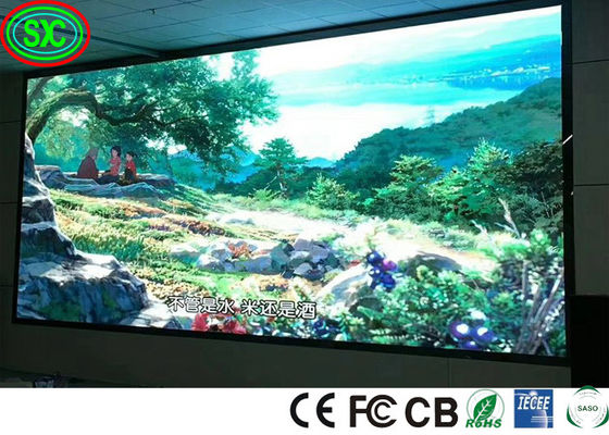 Display pubblicitario a LED interno ad alta risoluzione a colori completi 256 X128mm SMD2727