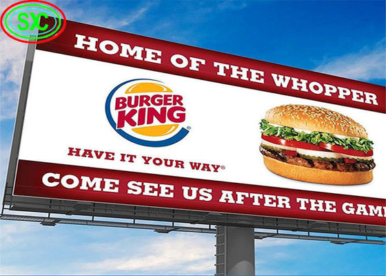 Full Color P6 Big Outdoor Waterproof Advertising Billboards con 3 anni di garanzia