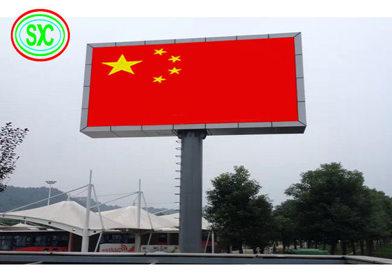 P8 Acqua resistente all'aria aperta Pubblicità a colori Hanging Led Display Screen Billboard alta luminosità