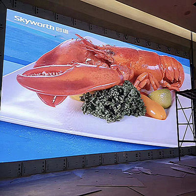 Modulo di visualizzazione a LED a colori interiori P4 SMD 256 * 128mm 1/8 scansione per risparmio energetico e protezione dell'ambiente