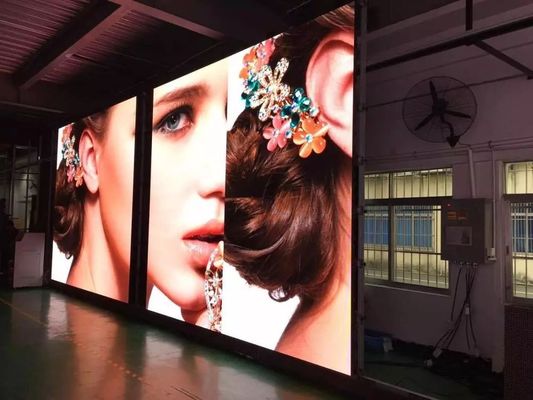 Alto luminosità interno a colori P5 320*160mm LED Video Wall Screen Rental