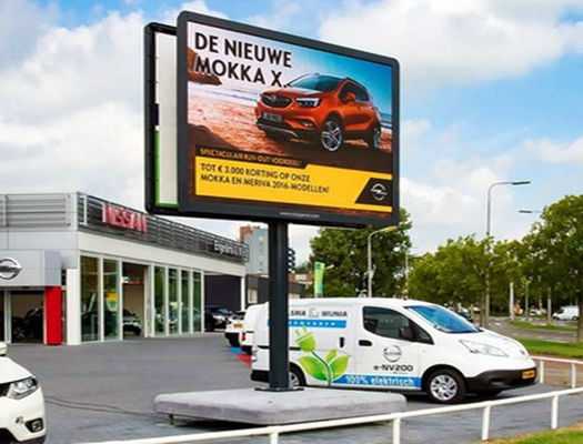 Grandi cartelloni pubblicitari esterni a LED impermeabili P8 per centri commerciali / Highway
