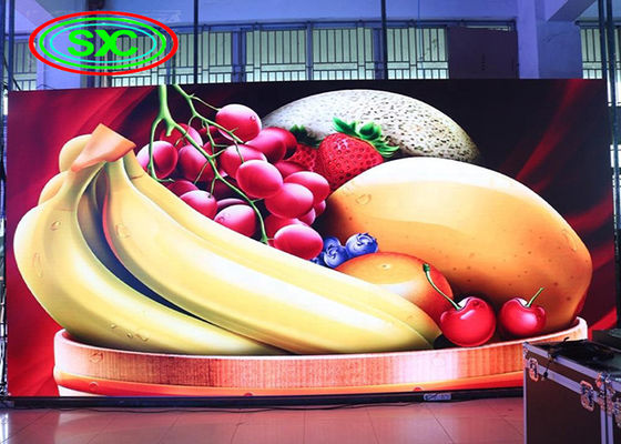 Modulo di visualizzazione a LED a colori interiori P4 SMD 256 * 128mm 1/8 scansione per risparmio energetico e protezione dell'ambiente