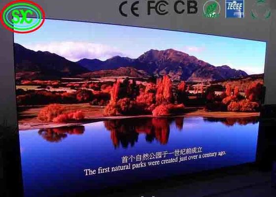 Grande schermo a LED fisso ultra-sottile P2.604 P3.91 P4.8mm SMD Display all'interno a colori pieni