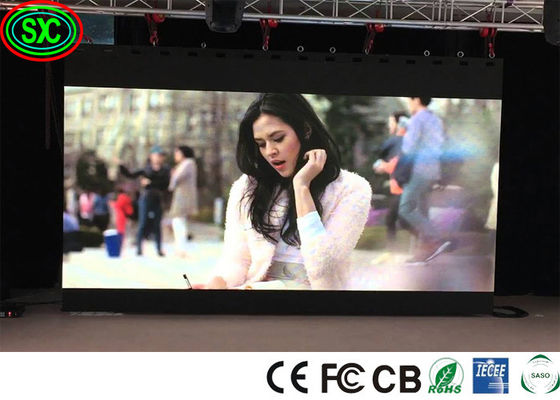 Grande schermo a LED fisso ultra-sottile P2.604 P3.91 P4.8mm SMD Display all'interno a colori pieni