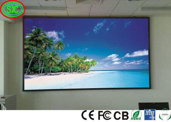 pannello video a LED a 2.5 mm di passo fisso, chiesa gigante smd full color pubblicità interna