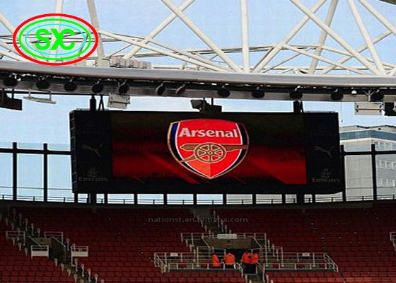 Stadio all'aperto Display a LED Grido pubblicitario P10 a colori 960*960mm Cartelloni pubblicitari