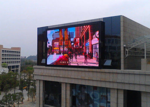 Prezzo buono La pubblicità LED scherma P8 il video gabinetto all'aperto del ferro di pubblicità 1024x1024mm dello schermo di visualizzazione di colore pieno smd3535 LED in linea