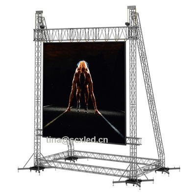 HD Full Color P4 Acquaproof Outdoor Stage Led Video Wall Screen Rental Per Eventi Concerto