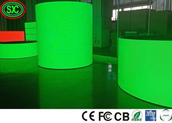 HD 3 anni di garanzia Full Color 3840hz P3.91 Indoor Curved Led Display Screen For Stage