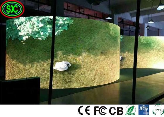 Non metallo Mosaico Ultra HD IP43 SMD2121 P3.91 Indoor Stage LED Screen LED schermo pubblicitario