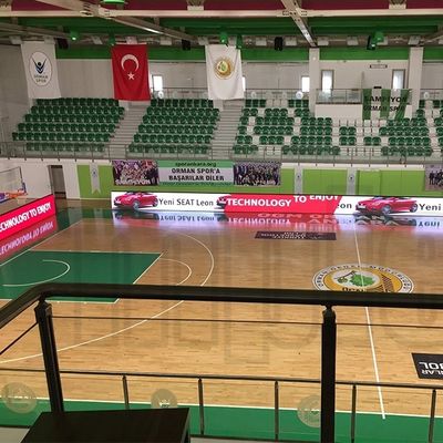 Il perimetro dello stadio di P10 P8 SMD3535 6500cd/Sqm ha condotto lo schermo
