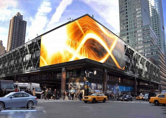 P6 impermeabile risparmio energetico all'aperto cartelloni pubblicitari a LED a colori 192*192mm Dimensioni del modulo
