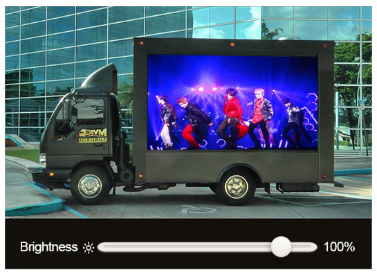 Display a LED per camion mobile P5mm SMD 2121 Schermo a LED 40000 punti/camion mobile mq led