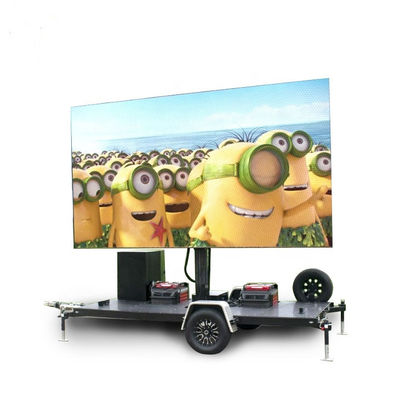 P6 Full Color Van Outdoor Mobile Truck Pubblicità LED Display LED Video Panel del rimorchio