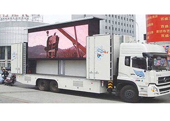 Alto luminosità P5 P6 Full Color Bus Back Window LED Video Wall Screen per display pubblicitario esterno