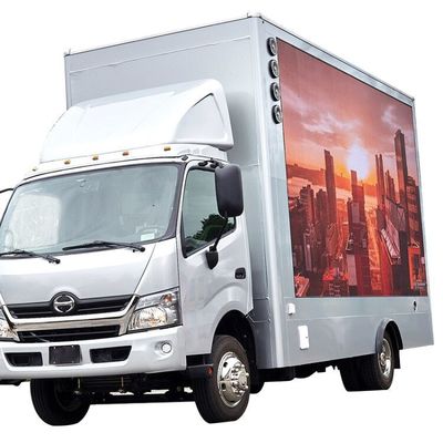 P10 all'aria aperta, impermeabile, leggero, rimorchio, camion mobile, schermo pubblicitario LED ad alta definizione