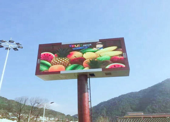 Prezzo buono Display a LED a colori completi in ferro o alluminio per pubblicità in linea