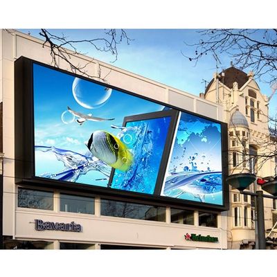 Piccolo schermo ultrasottile di pubblicità LED del rimorchio P10 fisso o locativo per la pubblicità del 1R1G1B