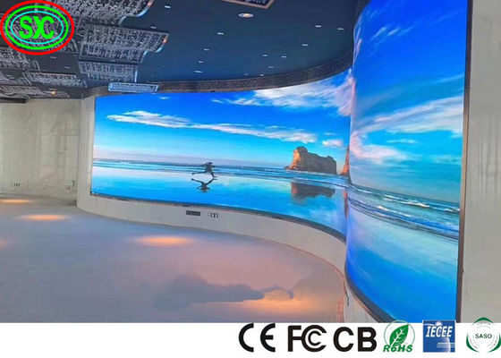 Display LED a sfondo con struttura multi-loop
