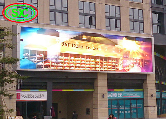 Display LED ad alta luminosità all'aperto SMD RGB P10 a colori pieni per la pubblicità