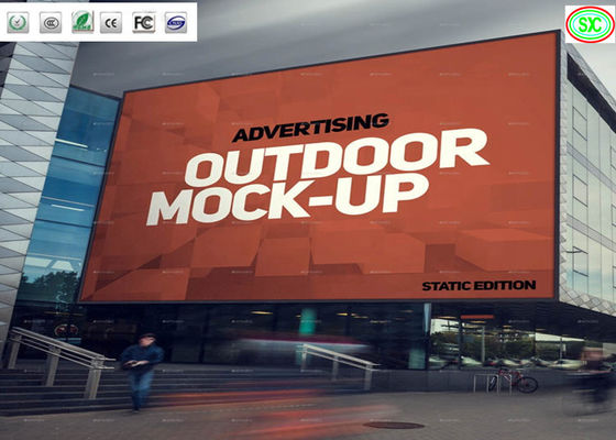 Alte prestazioni a colori di grande dimensione per la pubblicità all'aperto