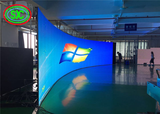 Alto luminosità a colori RGB P6 LED Screen di noleggio 960Mm X 960Mm Armadio interno