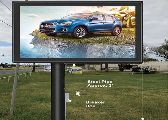 P8 schermo LED ad alta risoluzione all'aperto impermeabile a colori personalizzato per la pubblicità