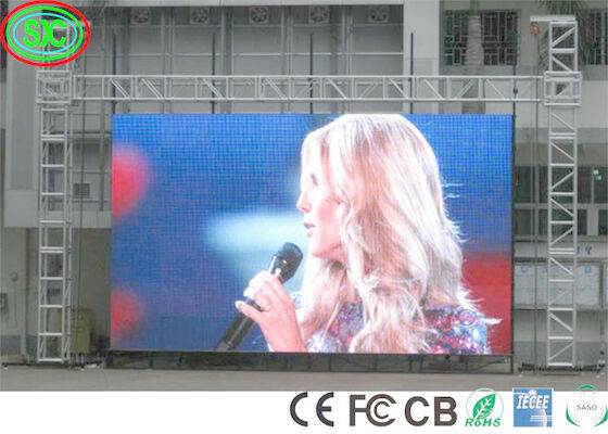 FCC IECEE 6000cd 40000dots/sqm 1R1G1B schermi a led a colori