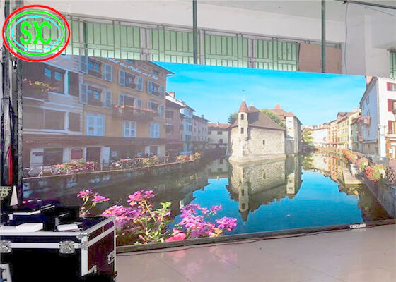 P3.91 - 7.81 Display LED a colori interiori trasparenti Display HD Display senza macchia