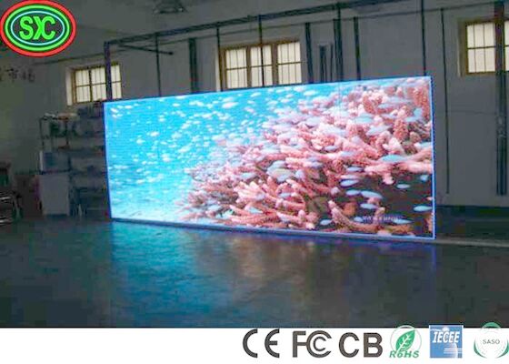 0.3mm Pixel IP67 P3.91 Stage Rental LED Display 500*500MM schermo a led a colori