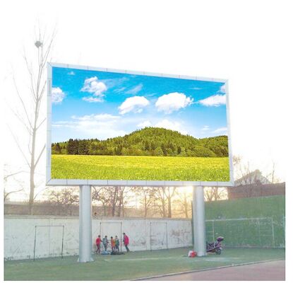 all'aria aperta impermeabile installazione fissa schermo pubblicitario a LED elettronico a colori pieni