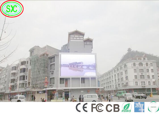 Display LED all'aperto a colori P6 Advertising Billboard Panel 320W/m2 P6 6500cd/m2