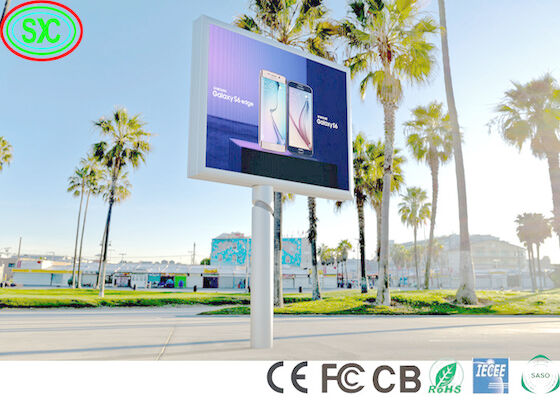 Display LED all'aperto a colori P6 Advertising Billboard Panel 320W/m2 P6 6500cd/m2