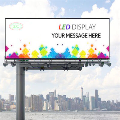 SMD2727 RGB LED Cartelloni pubblicitari P8 Outdoor Full Color alta luminosità Segnale pubblicitario impermeabile