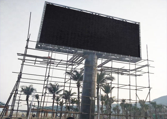 Prezzo buono Tabellone per le affissioni resistente ad alta temperatura all'aperto della colonna LED della struttura di alta luminosità di P10 960*960mm in linea