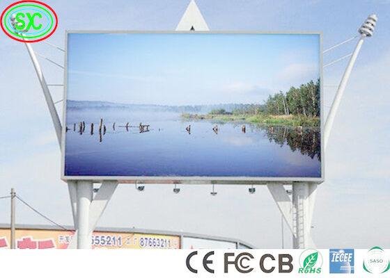 P6 all'aperto SMD2727 1R1G1B 7000cd/m2 Pannelli LED a colori completi all'aperto display a colori completi
