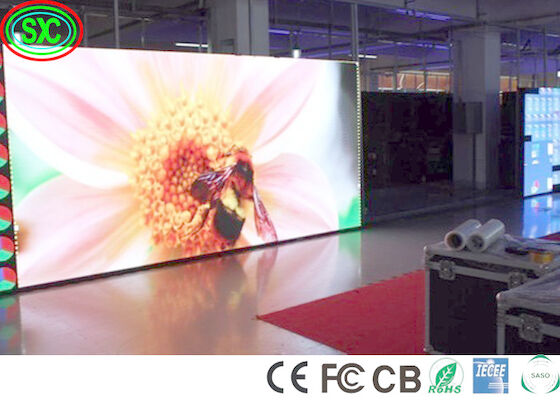 la fase di 320x160mm 900W/Sqm 600cd ha condotto la video parete per Live Events