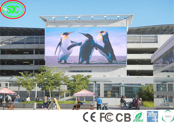 Display a LED ad alta luminosità all'aperto a colori P5 P6 P8 P10 Display a LED con certificati CE ROHS FCC CB IECEE