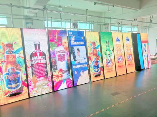 Colori RGB Cartelloni pubblicitari per interni Stand per supermercati Hotel Ristoranti