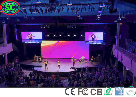 Disegno in alluminio a colata a LED per interni/esterni P3, conferenza HD LED Video Wall
